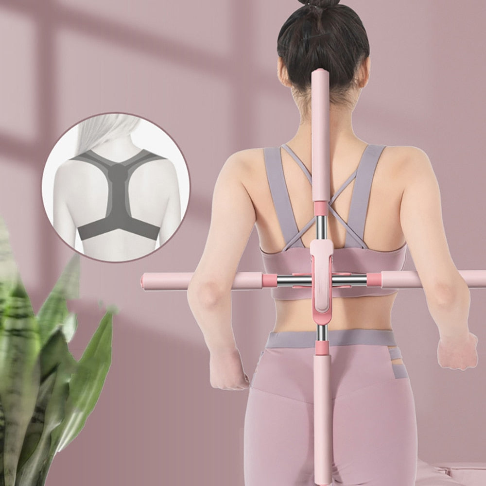 All-in-One Yoga Stick for Better Posture and Pain Relief